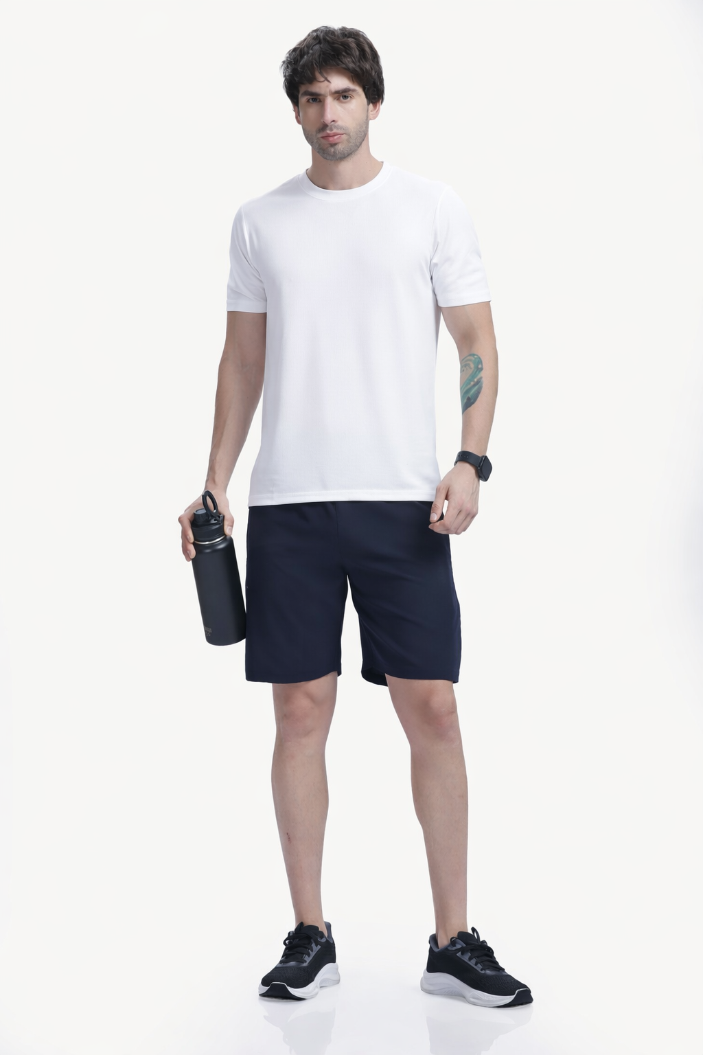 Lycra shorts(Navy Blue)